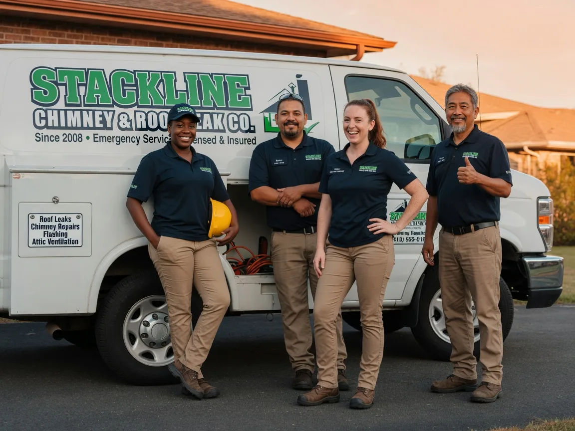 Chimney flashing repair company in Canadian, OK